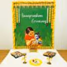Baby's Rice Ceremony Decor