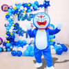 Kids having an adventurous time with their favorite live Doraemon