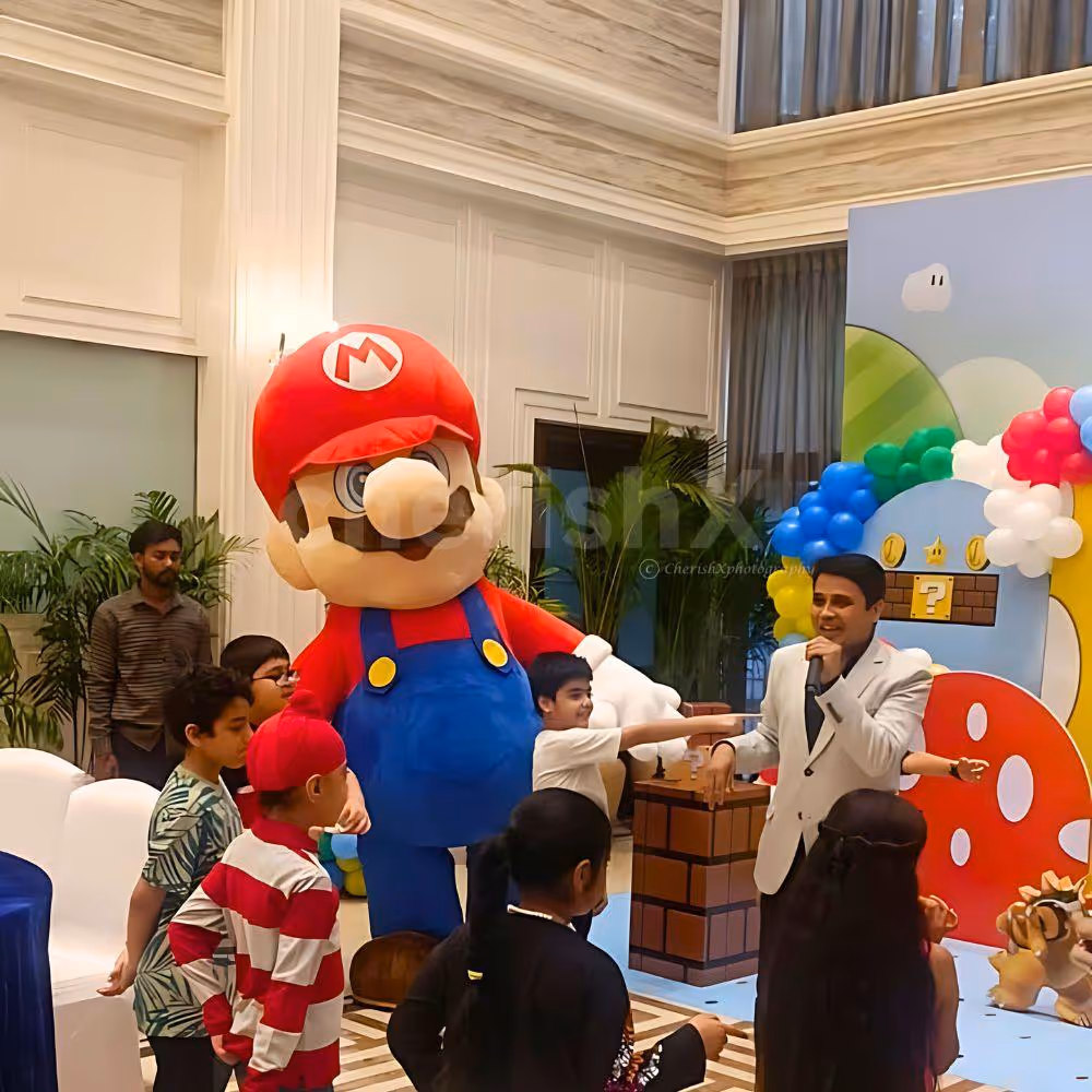 Leading the event with flair and unmatched energy