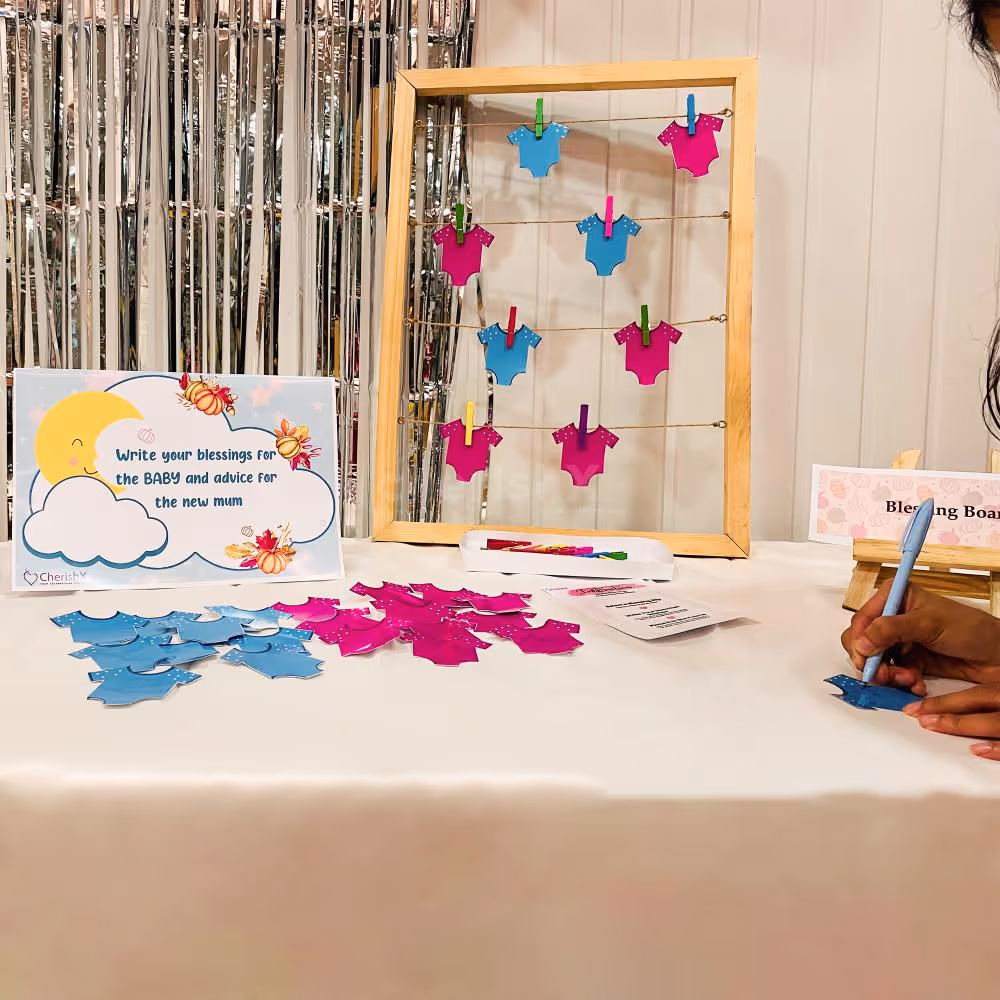 Bless the baby game ideas for baby shower