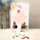 Baby face challenge game ideas for baby shower funny