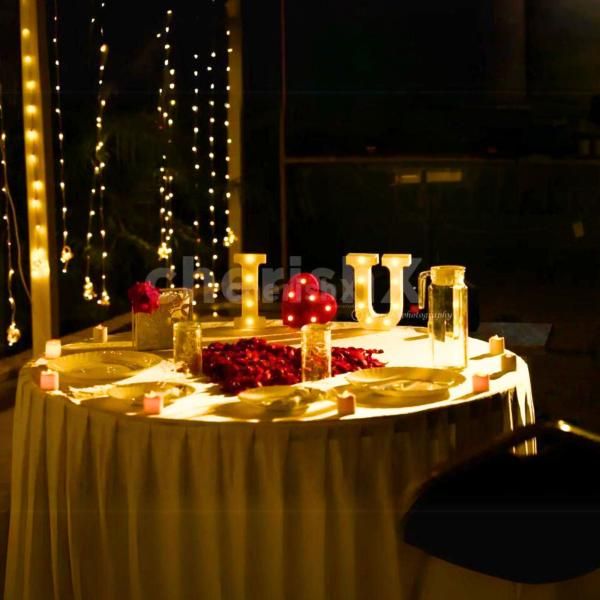 Gourmet Romance - Savor a 3-course multi-cuisine meal in a beautifully decorated setting.