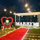 Proposal Magic - Big LED letters and neon light ensure your "Will You Marry Me" is unforgettable.
