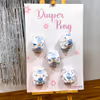 Diaper pong game ideas for baby shower