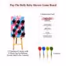 Pop the belly baby shower game inclusions chart