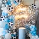 Birthday decoration with football theme