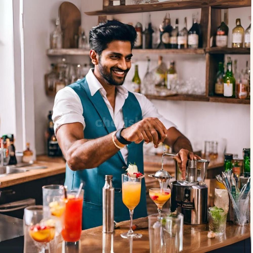 Enjoy unlimited drinks with expert mixing and service