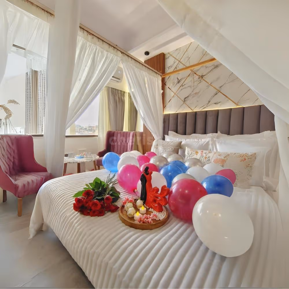 Romantic music sets the mood for a magical evening