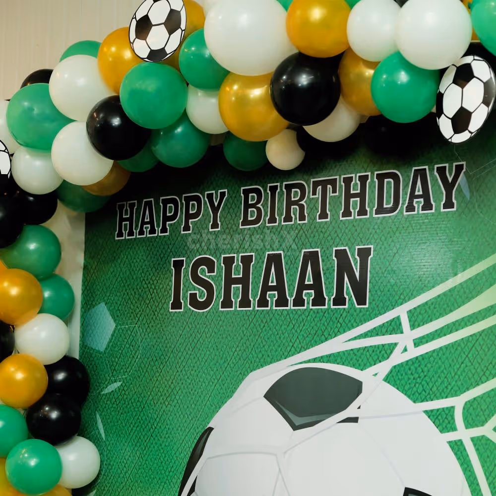 Football Birthday decoration