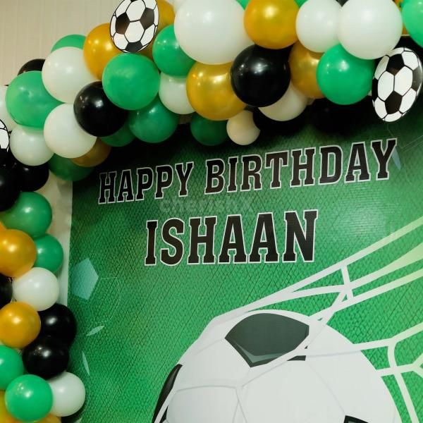 Football Birthday decoration