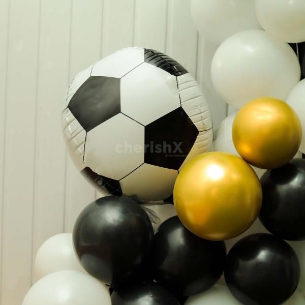 Football birthday decor Lionel Messi