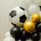 Football birthday decor Lionel Messi