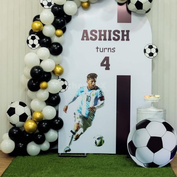 Kids Football birthday Decor