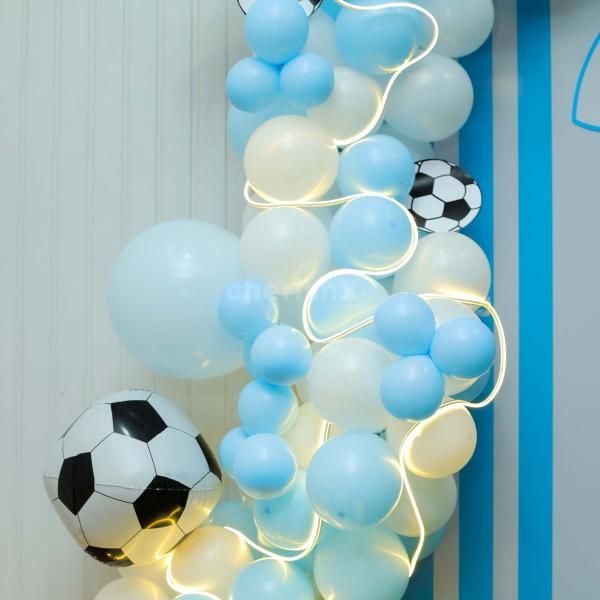 This football birthday decoration specially for Football and Ronaldo's Fan