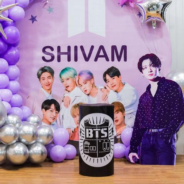 BTS Birthday Decoration at Cherishx.com