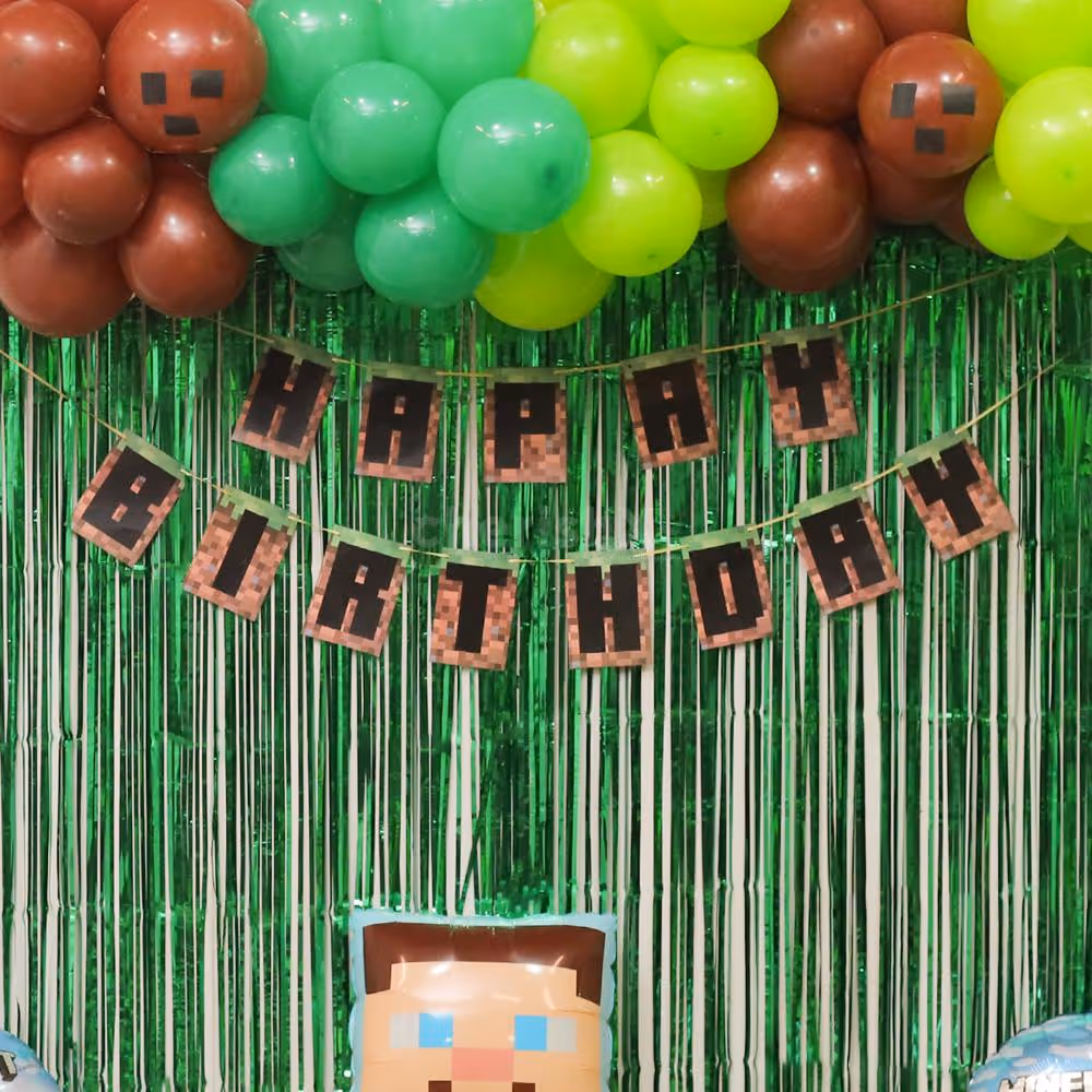 Minecraft Foil Based Balloon