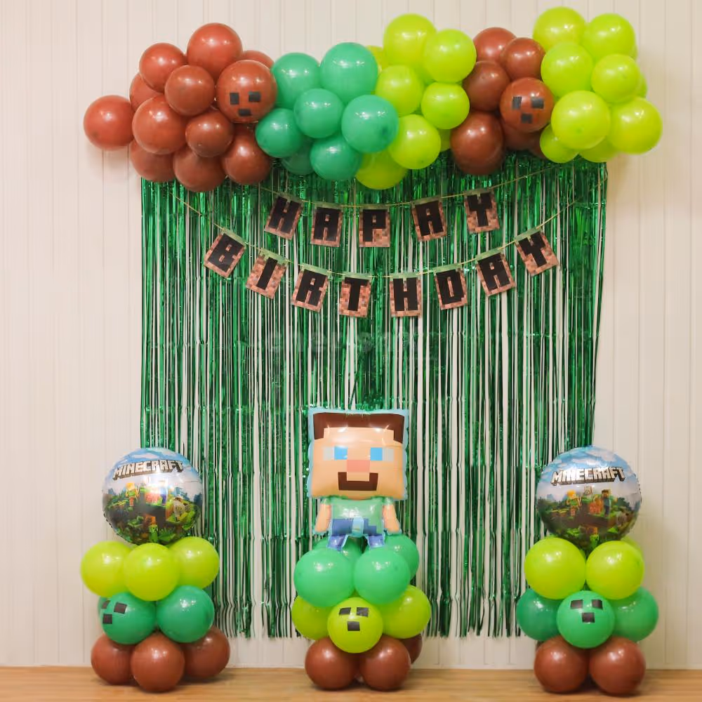 Green Frill Curtains For Decoration