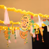 Yellow Garlands With Lights
