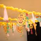 Yellow Garlands With Lights