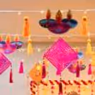 Pink Color Decor Item For Diwali