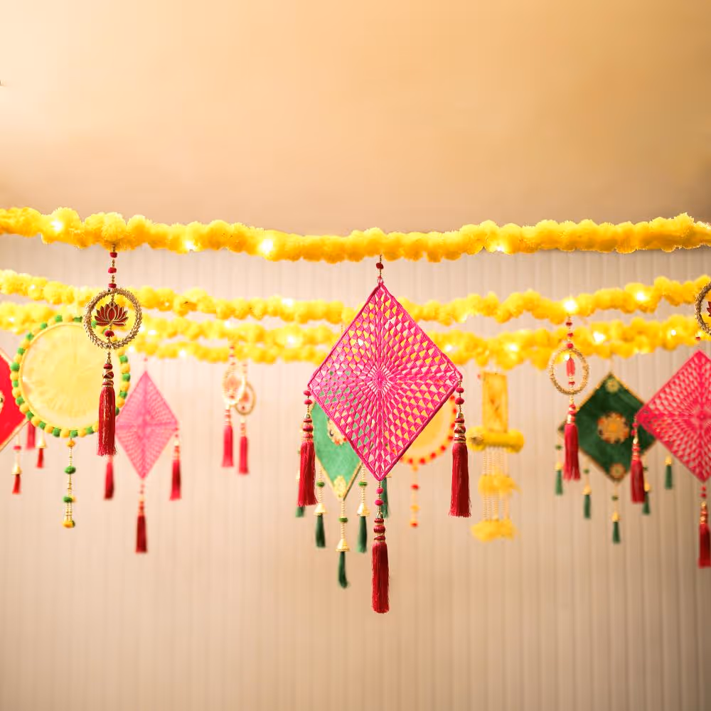 Diwali Makeover With Ceiling Decor