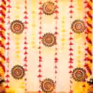 Yellow Garlands With Stand