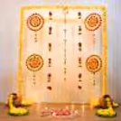 Simple Diwali Backdrop