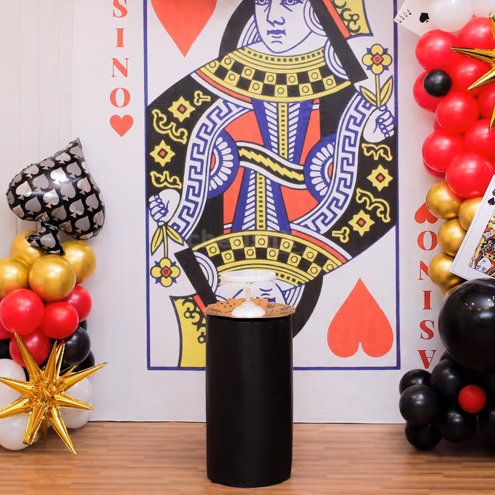 Casino Party Balloon Decor