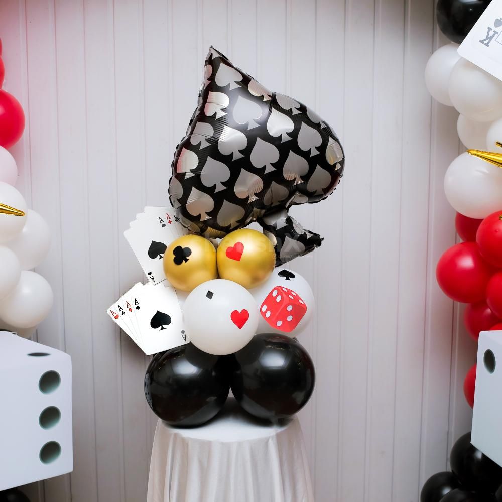 Card Party Balloon Bouquet