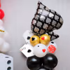 Poker Theme Bouquet of Balloons