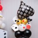 Poker Theme Bouquet of Balloons