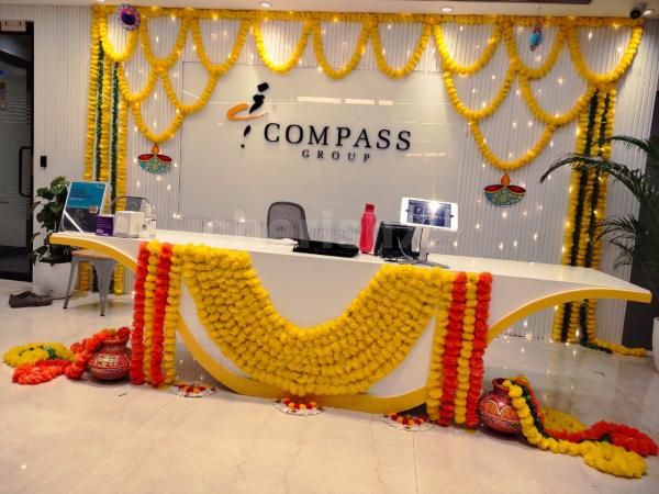 Diwali Reception Decor for Office