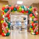 Jingle Bell Welcome Arch Decor