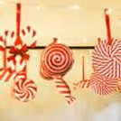 Candy coated charm lighting up your space with festive cheer!