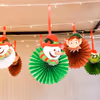 Christmas spirit overhead with fun, festive decorations