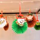Christmas spirit overhead with fun, festive decorations