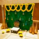 Haldi decor at home