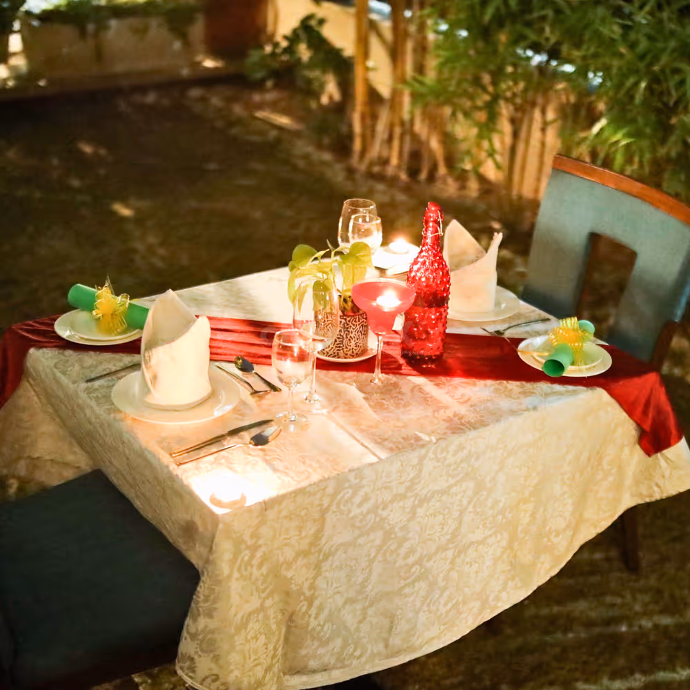 Savor a 3-course multi-cuisine menu crafted for a memorable evening