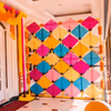 Celebrate Lohri with a colourful kite backdrop.