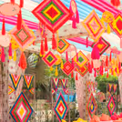 Let the joy of Lohri glow with vibrant colours and traditional lights.