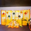 Haldi Decoration at Home