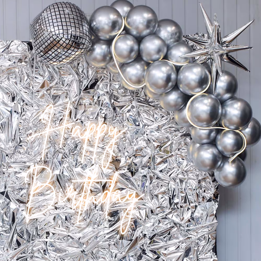 Glowing neon accents to make every moment picture-perfect!