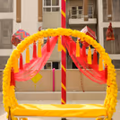 Get ready to experience a colorful, vibrant Haldi Mehndi.