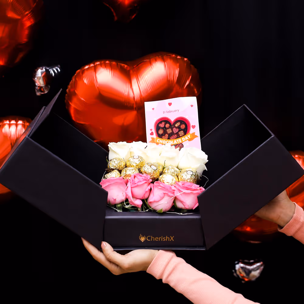 Indulge in sweetness with our Choco Glow Relaxation Hamper!