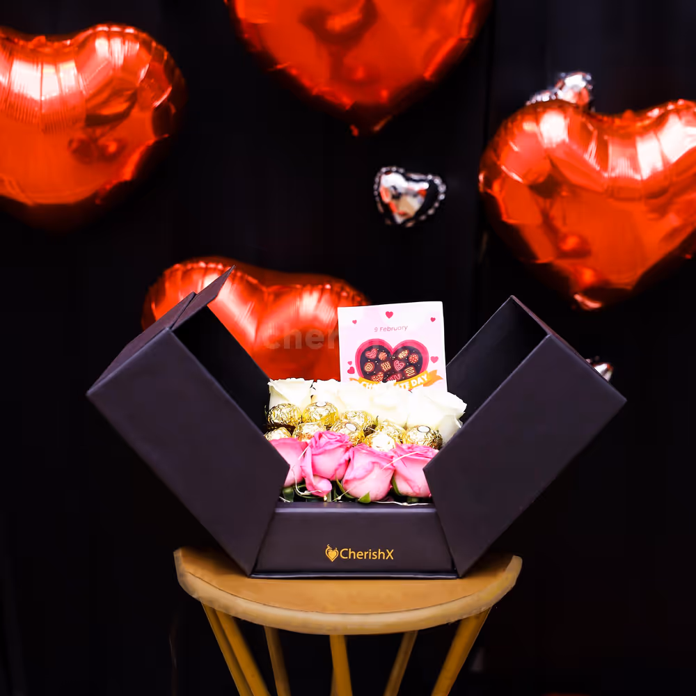Make your sweetheart feel special with a gift filled with love and surprises!