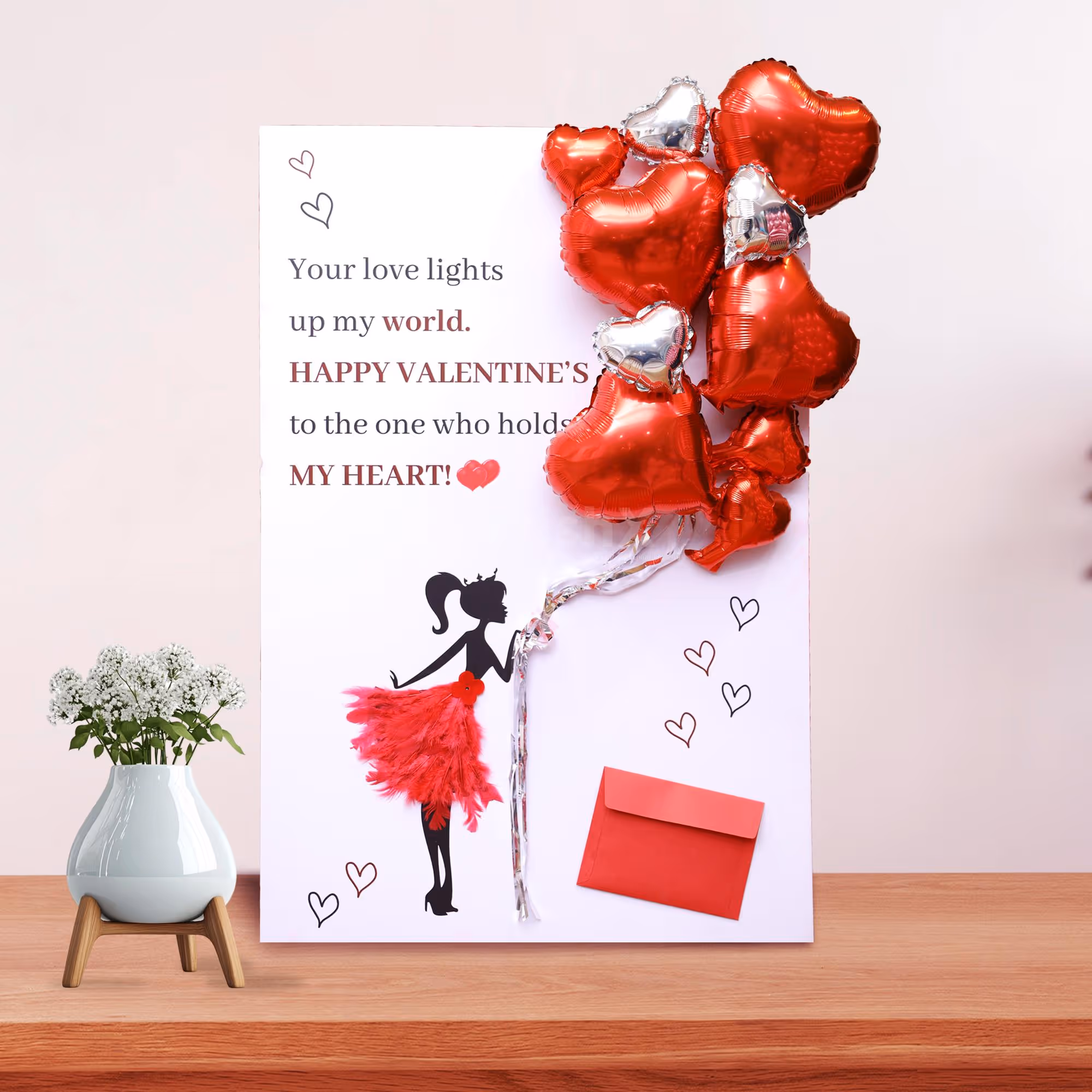 Grand Personalized Valentine’s Card
