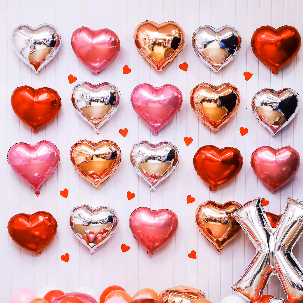 Set the mood for love with this enchanting Valentine's backdrop.