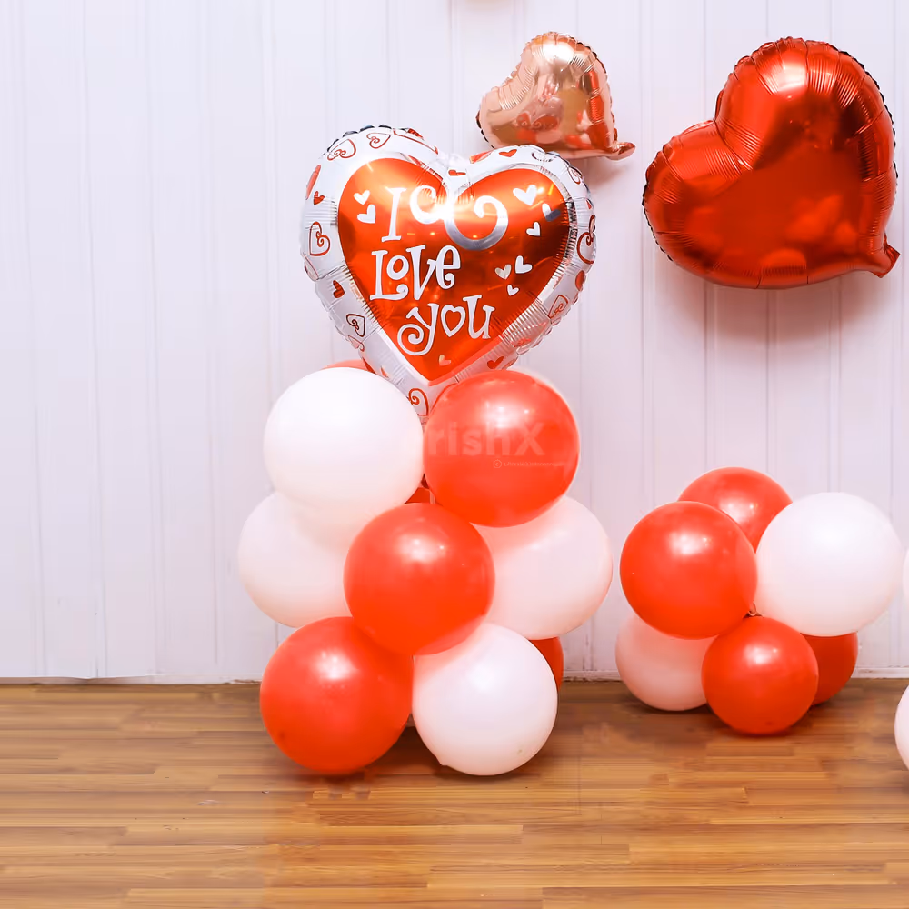 Say "I love you" in the most magical way with this heartwarming backdrop.