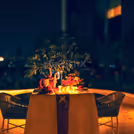 Reserve your exclusive garden dining experience now