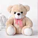 20 Red Roses Bouquet With A Teddy — photo 1